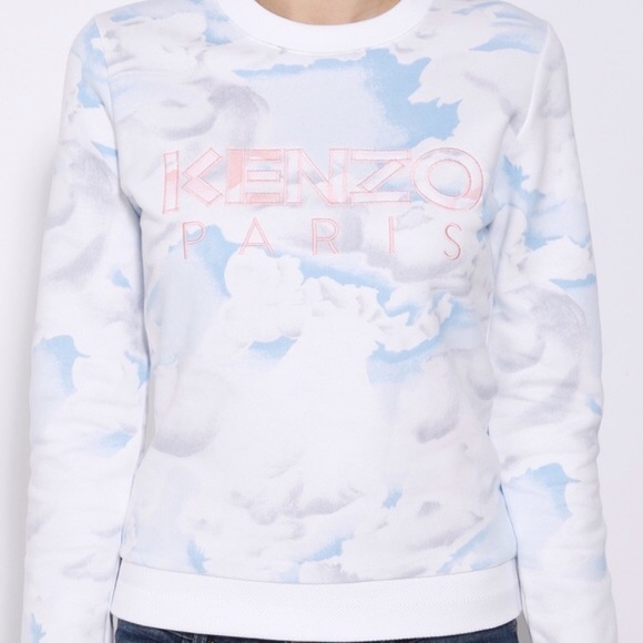 Kenzo Tops - ONE DAY SALE! KENZO Paris Cloud Print Sweatshirt